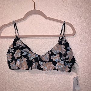 Floral Bathing Suit Top